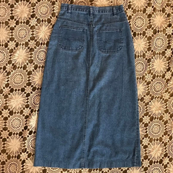 VTG Denim Skirt - Picture 3 of 6